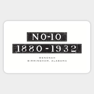 No. 10 Wenonah Mine Sticker